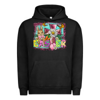 Pigment Black easter cross background Urban Hoodie - BarkalooDesign