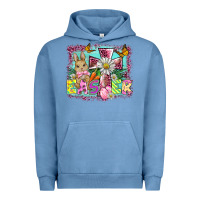Easter Cross Background Urban Hoodie | Teevron