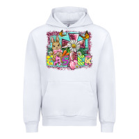 White easter cross background Urban Hoodie - BarkalooDesign