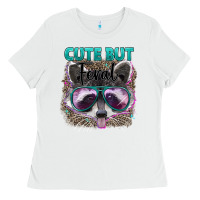 Cute But Feral Ladies Tee | Teevron