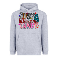 Heather Grey Just A Little Arm Candy Heavyweight Hoodie - SublimationCraftShop