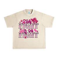 Sandshell Her fight is our fight Cancer Awareness Urban Heavy Tee - HowdyJamesFarm