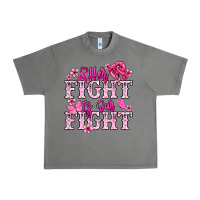 Tornado Her fight is our fight Cancer Awareness Urban Heavy Tee - HowdyJamesFarm