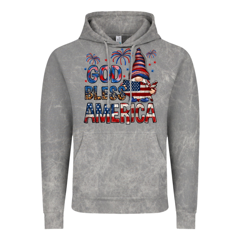 God Bless America With Gnome 4th Of July Vintage Hoodie by HowdyJamesFarm | Teevron