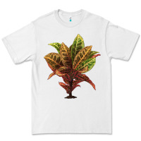 White Croton Premium Tee - LillyAllenDesigns