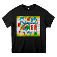 Black professional gamer Heavy Core Tee - JahusDesignShop