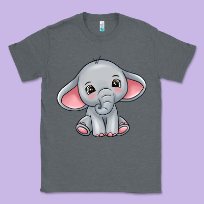 Elephant Classic Tee Designed By Texasbilliewilder
