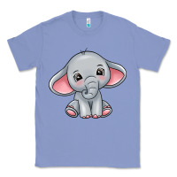 Colony Blue elephant Classic Tee - texasbilliewilder