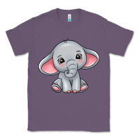 Lavender elephant Classic Tee - texasbilliewilder