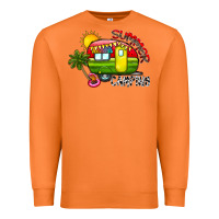 Carrot summer camping Premium Sweatshirt - CowhideDigitalArt