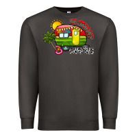 Smoke summer camping Premium Sweatshirt - CowhideDigitalArt
