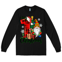Black my first christmas gnome Long Sleeve Tee - CowGirlArtShop