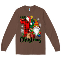 Chestnut my first christmas gnome Long Sleeve Tee - CowGirlArtShop