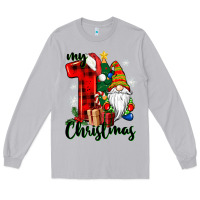 Moon Dust my first christmas gnome Long Sleeve Tee - CowGirlArtShop