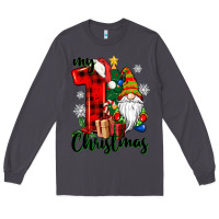 Smoke my first christmas gnome Long Sleeve Tee - CowGirlArtShop