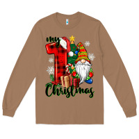 Toasted Coconut my first christmas gnome Long Sleeve Tee - CowGirlArtShop