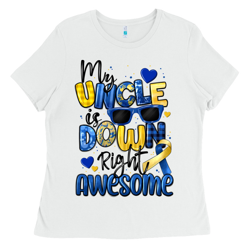 My Uncle Is Down Right Awesome Ladies Tee by Artiststas | Teevron