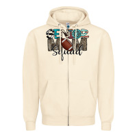 Sandshell senior mom squad football design Zipper Hoodie - CowhideDigitalArt