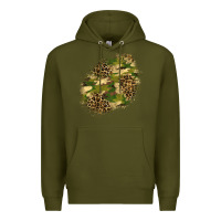 Army Green camouflage and leopard patch  5 Premium Hoodie - BundleAndBundleShop