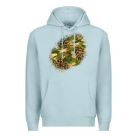 Blue Mist camouflage and leopard patch  5 Premium Hoodie - BundleAndBundleShop
