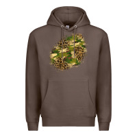 Coffee camouflage and leopard patch  5 Premium Hoodie - BundleAndBundleShop