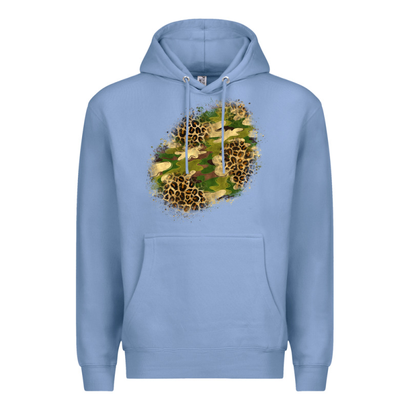 Camouflage And Leopard Patch  5 Premium Hoodie by BundleAndBundleShop | Teevron