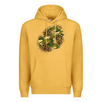 Mustard camouflage and leopard patch  5 Premium Hoodie - BundleAndBundleShop