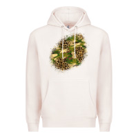 Pale Pink camouflage and leopard patch  5 Premium Hoodie - BundleAndBundleShop