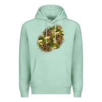 Seafoam camouflage and leopard patch  5 Premium Hoodie - BundleAndBundleShop