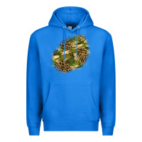 True Royal camouflage and leopard patch  5 Premium Hoodie - BundleAndBundleShop