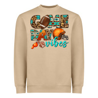 Mushroom game day vibes Heavyweight Sweatshirt - BundleAndBundleShop