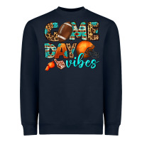 Navy game day vibes Heavyweight Sweatshirt - BundleAndBundleShop