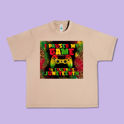 I Paused My Game Urban Heavy Tee Designed By Tumblerdesignbyshophia