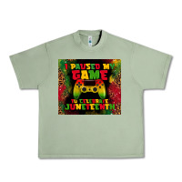 Oil Green i paused my game Urban Heavy Tee - TumblerDesignByShophia