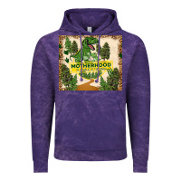 Cloud Purple motherhood is a walk in the park Vintage Hoodie - TumblerDesignByShophia
