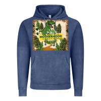 Vintage Denim motherhood is a walk in the park Vintage Hoodie - TumblerDesignByShophia