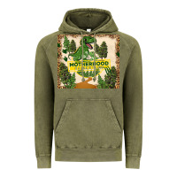 Vintage Olive motherhood is a walk in the park Vintage Hoodie - TumblerDesignByShophia