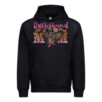 Black dachshund mom Urban Hoodie - BarkalooDesign