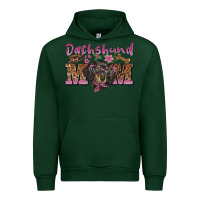 Forest Green dachshund mom Urban Hoodie - BarkalooDesign