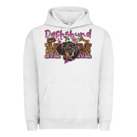 Pigment Lunar Rock dachshund mom Urban Hoodie - BarkalooDesign