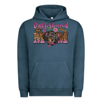 Pigment Midnight Navy dachshund mom Urban Hoodie - BarkalooDesign