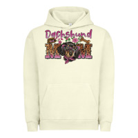 Pigment Pistachio dachshund mom Urban Hoodie - BarkalooDesign