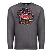 Charcoal Heather merica Premium Sweatshirt - SublimationCraftShop