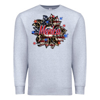 Heather Grey merica Premium Sweatshirt - SublimationCraftShop