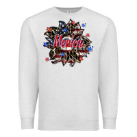 Oatmeal Heather merica Premium Sweatshirt - SublimationCraftShop