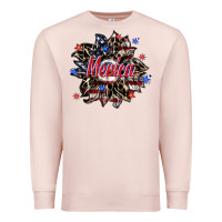 Pale Pink merica Premium Sweatshirt - SublimationCraftShop
