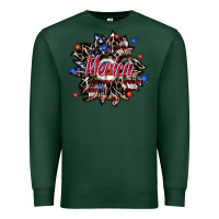 Sports Green merica Premium Sweatshirt - SublimationCraftShop