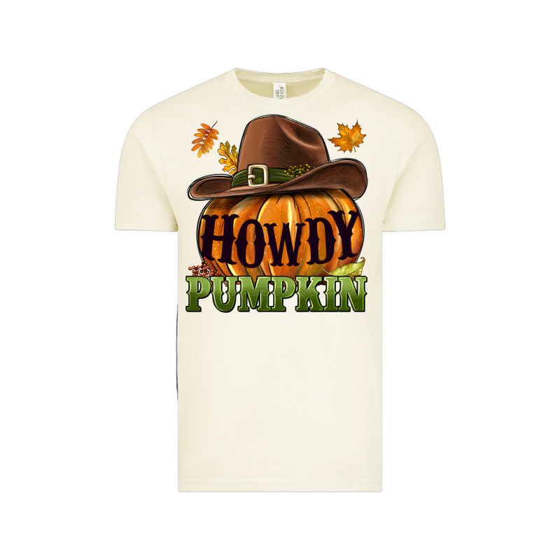 Howdy Pumpkin Vintage Tee by NancyCooperArtShop | Teevron