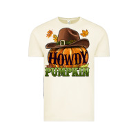 Vintage Arctic Howdy pumpkin Vintage Tee - NancyCooperArtShop