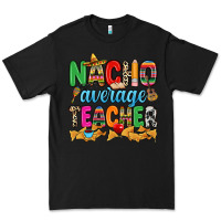 Black Nacho average Teacher Premium Tee - RanaPortraitStore